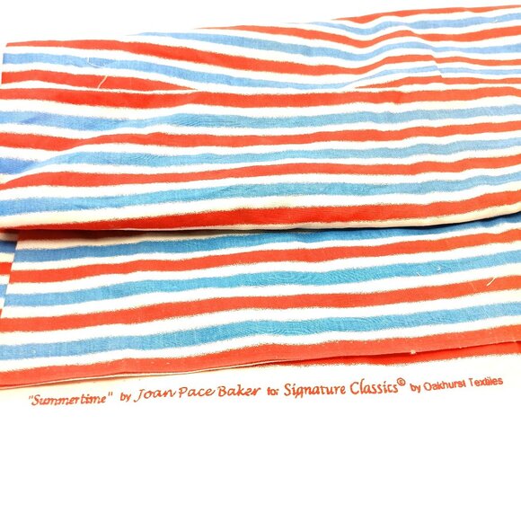 Vintage Joan Pace Baker Summertime Fabric 1 Yd Cloth Signature Classics Oakhurst - Picture 2 of 3
